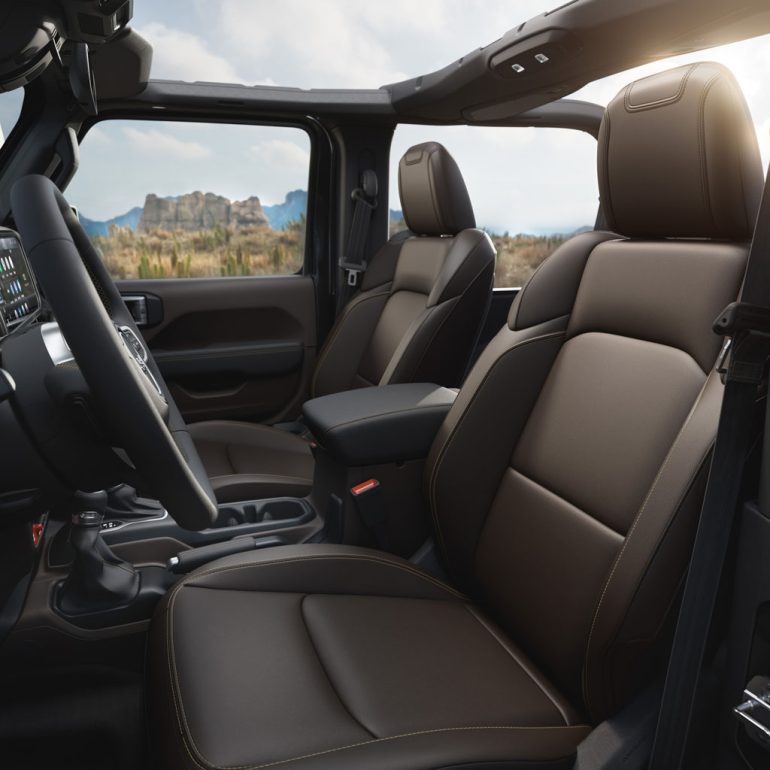 2027 jeep wrangler front seats