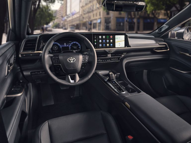 2026 toyota crown dashboard interior