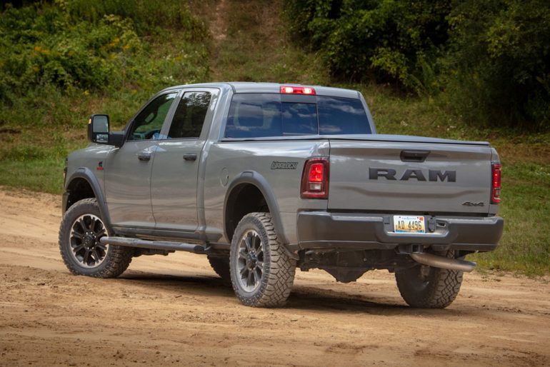2027 Ram 2500 Heavy Duty rear