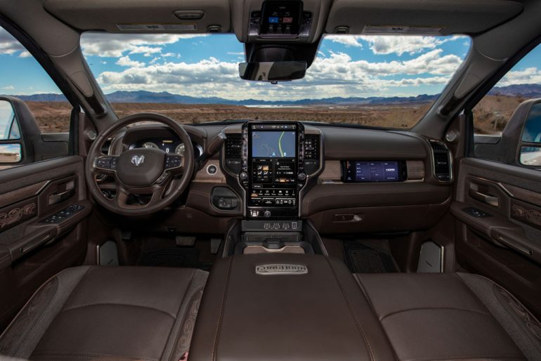 2027 Ram 2500 Heavy Duty dashboard