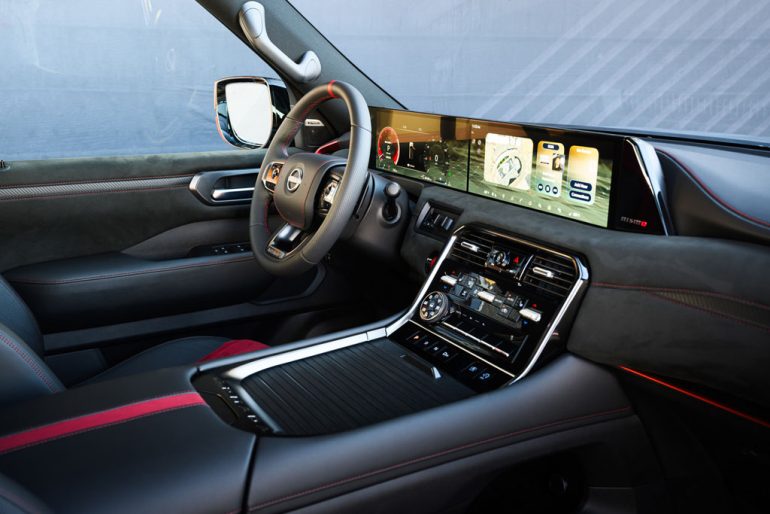 2026 nissan armada nismo interior