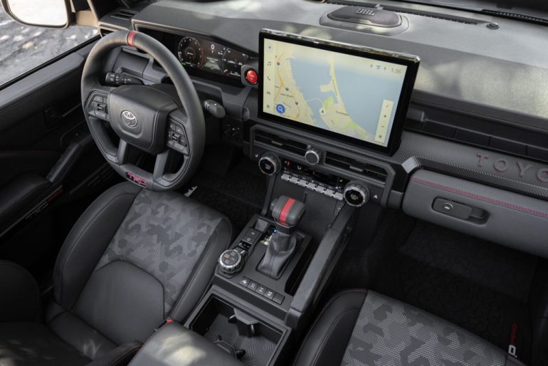 2026 toyota tacoma trd pro interior