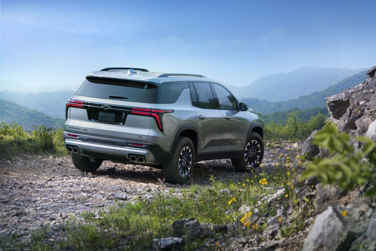 2027 Chevrolet Traverse Z71 rear
