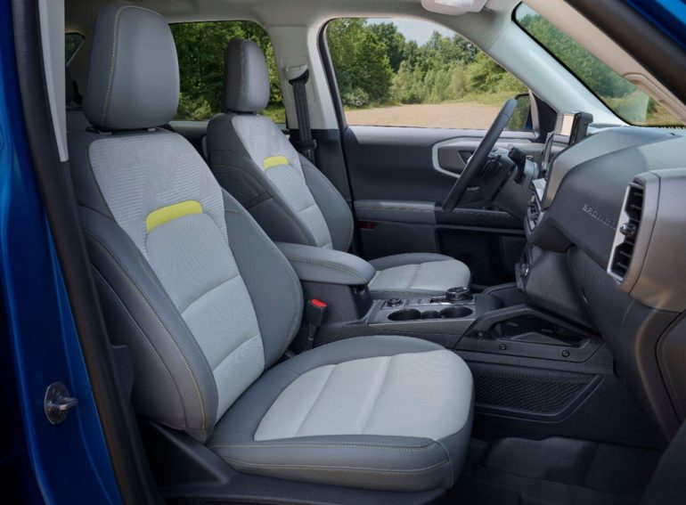 2026 ford bronco sport front seats