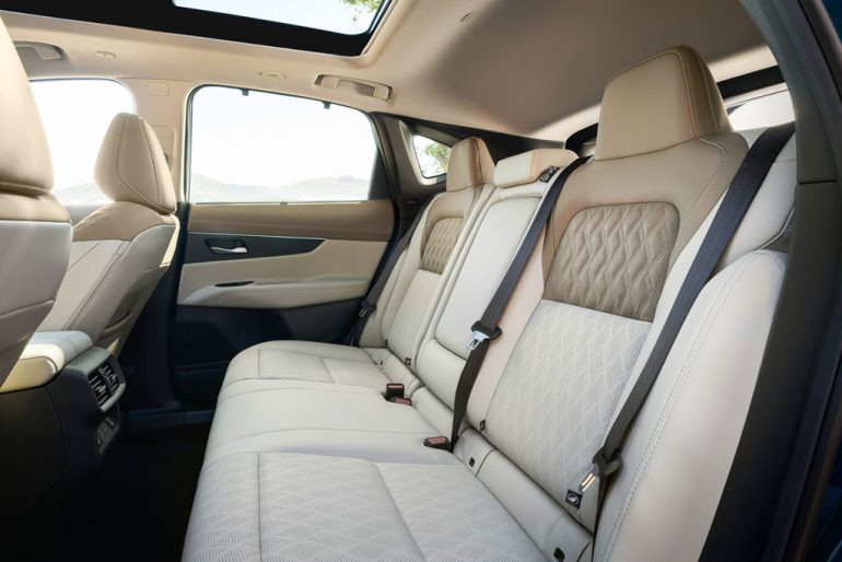 2026 Nissan Murano back seats