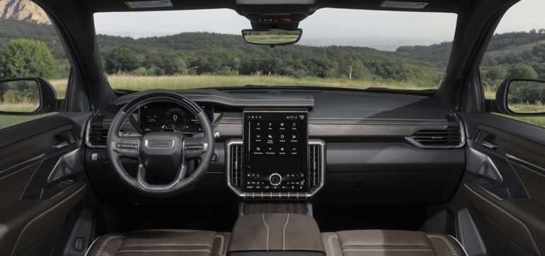 2027 GMC Acadia Denali Ultimate dashboard