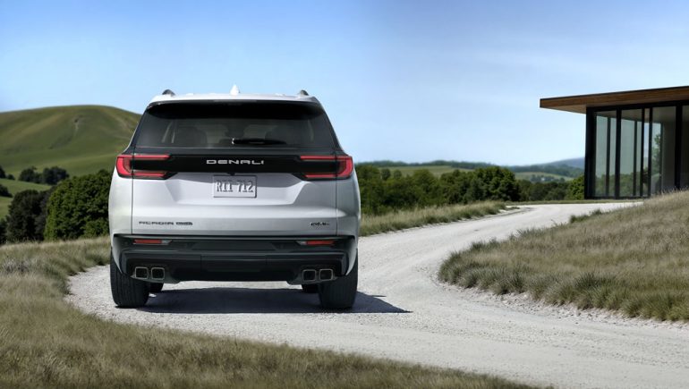 2027 GMC Acadia Denali rear