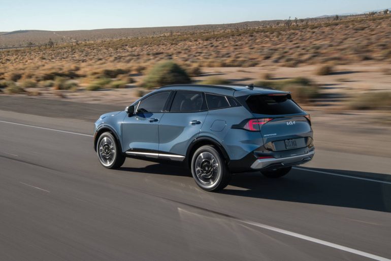 2027 Kia Sportage Hybrid rear