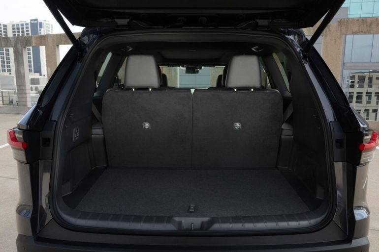 2026 Lexus TX 350 cargo