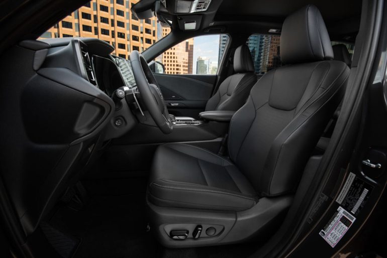 2026 Lexus TX 350 front seats