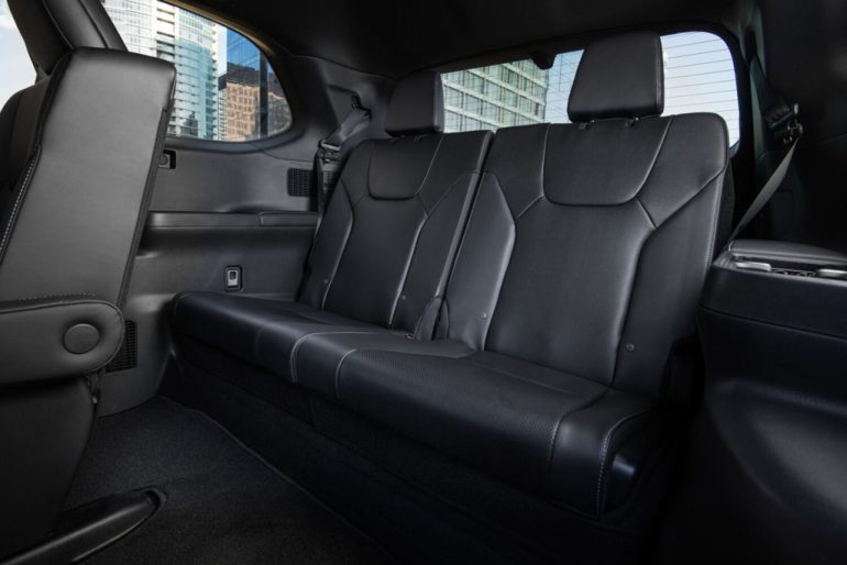 2026 Lexus TX 350 third row seats