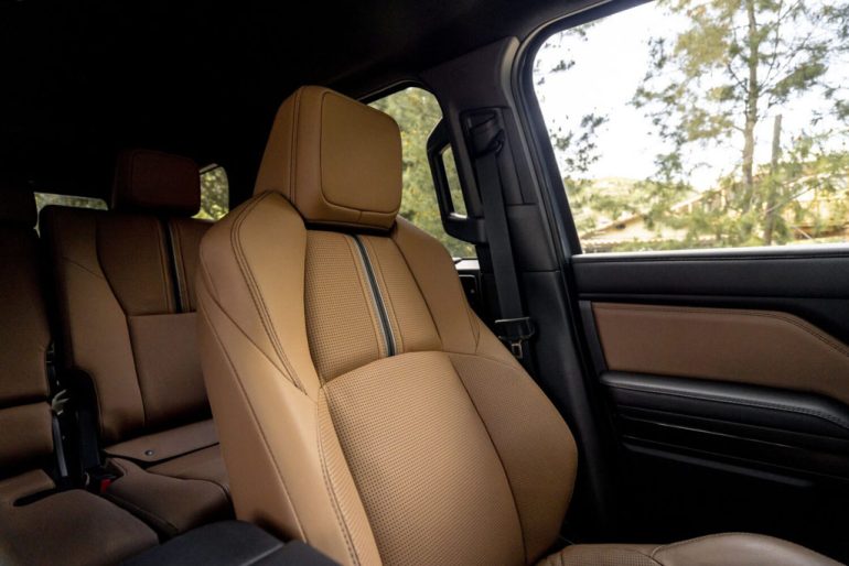 2026 toyota 4runner front seats