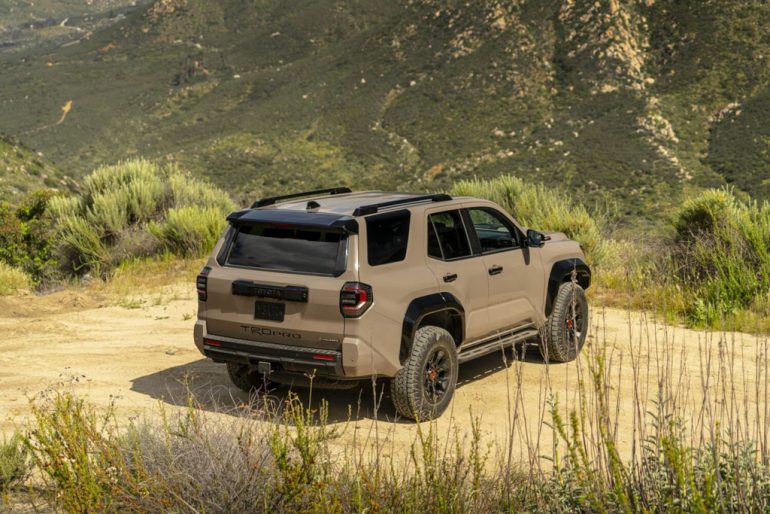 2026 toyota 4runner trdpro rear