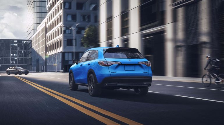 2027 honda hr-v rear