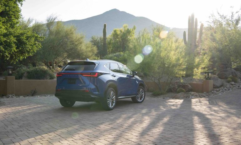 2026 Lexus NX rear