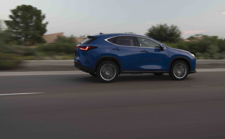 2026 Lexus NX side