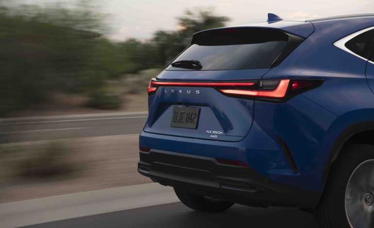 2026 Lexus NX rear