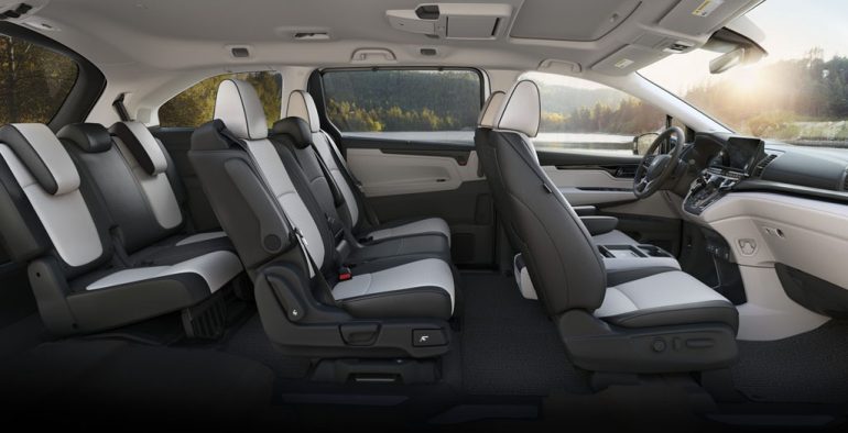 2026 Honda Odyssey interior seats