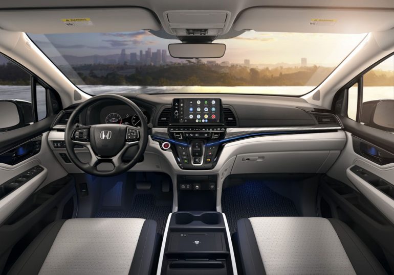 2026 Honda Odyssey interior dashboard