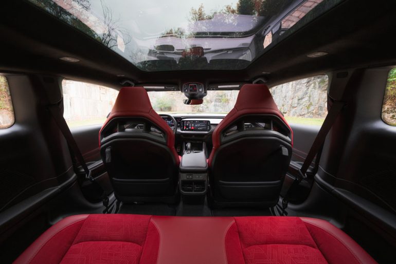 2026 dodge charger interior rear