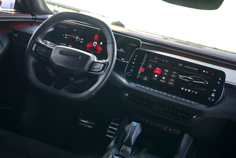 2026 dodge charger daytona dashboard touchscreen