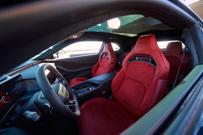 2026 dodge charger front seats