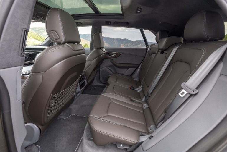 2026 audi q8 back seats
