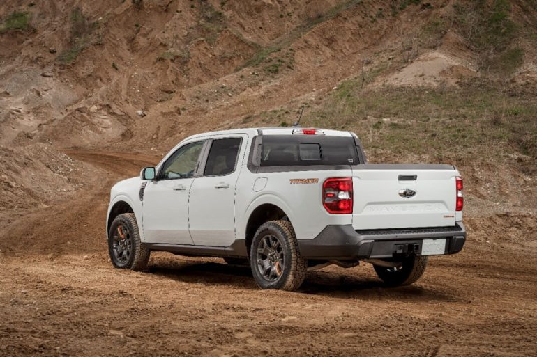 2026 ford maverick tremor rear