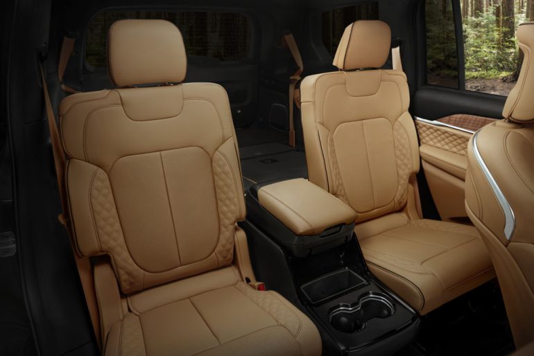 2026 Jeep® Grand Cherokee L second row seats