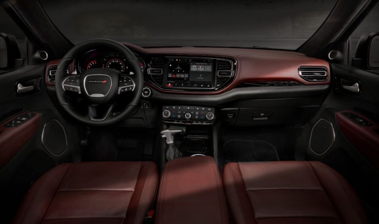 2027 dodge durango dashboard interior