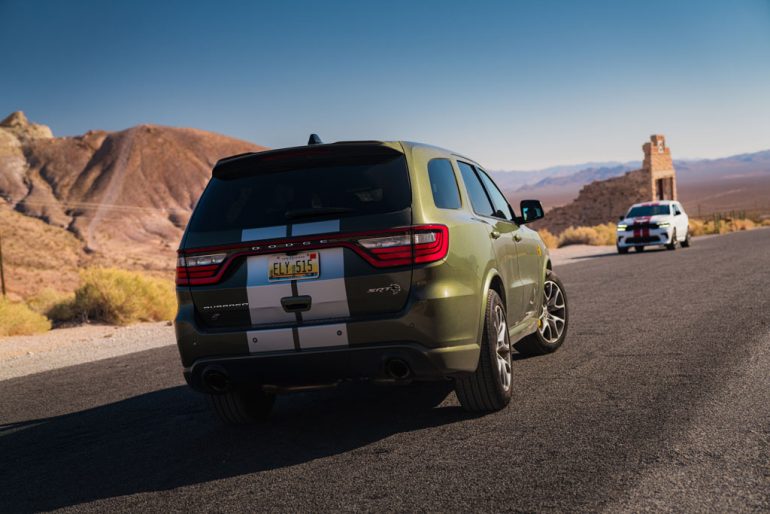 2027 dodge durango rear
