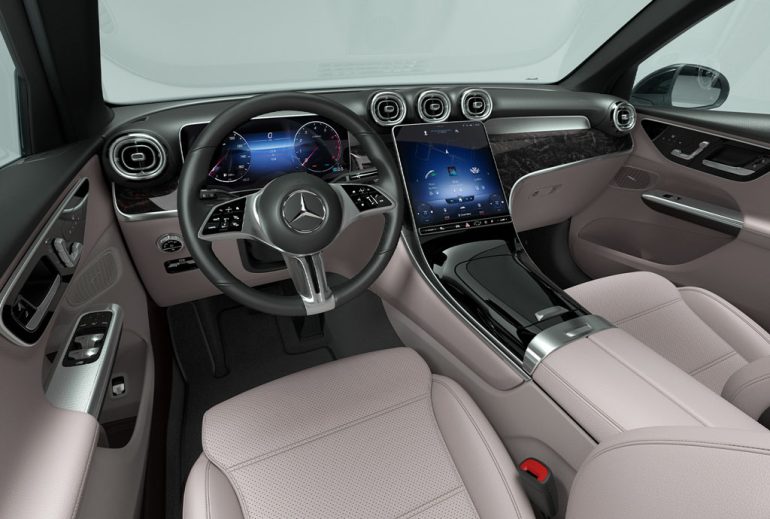 2027 mercedes-benz glc300 dashboard