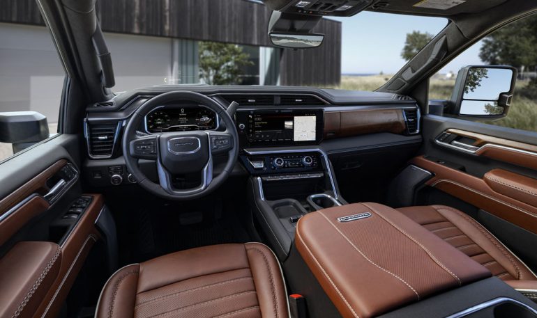 2026 GMC Sierra 3500 HD interior