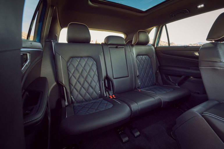 2026 volkswagen atlas cross sport back seats
