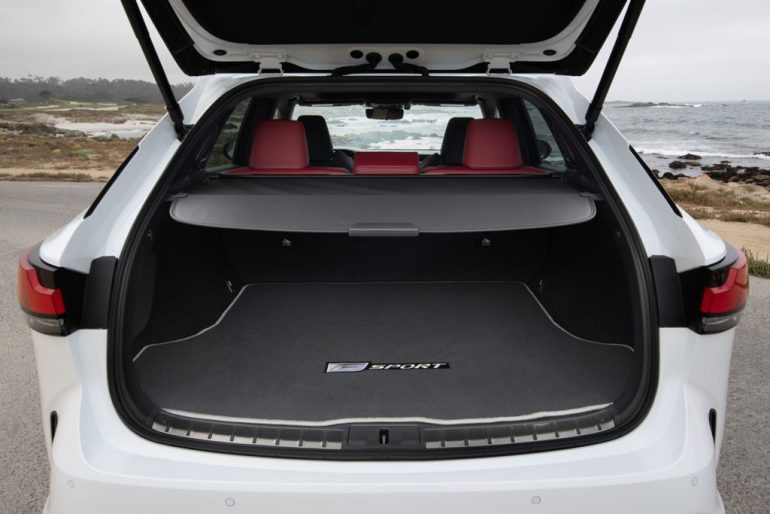 2026 lexus rx 500h f sport performance cargo