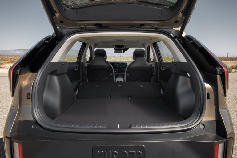 2027 Kia Niro cargo
