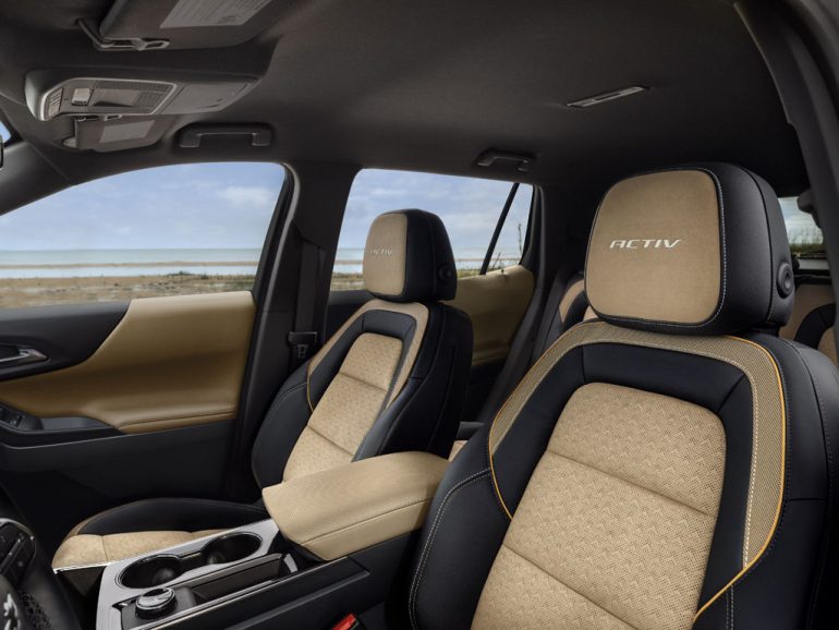 2027 Chevrolet Equinox activ front seats
