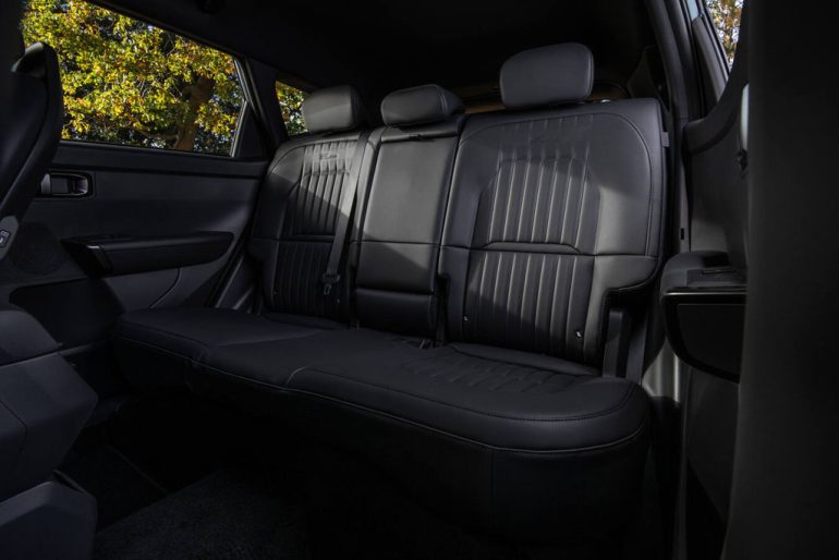 2027 Kia Seltos back seats