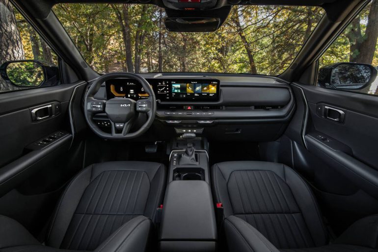 2027 Kia Seltos dashboard interior