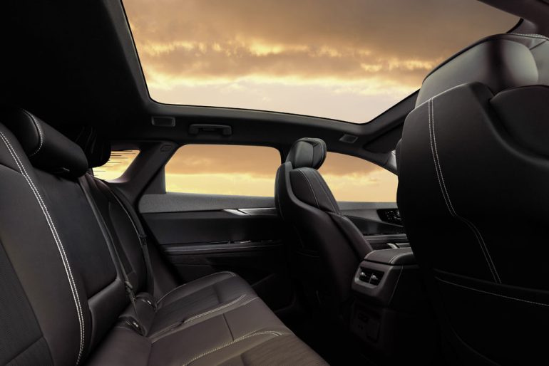 2026 Cadillac OPTIQ back seats