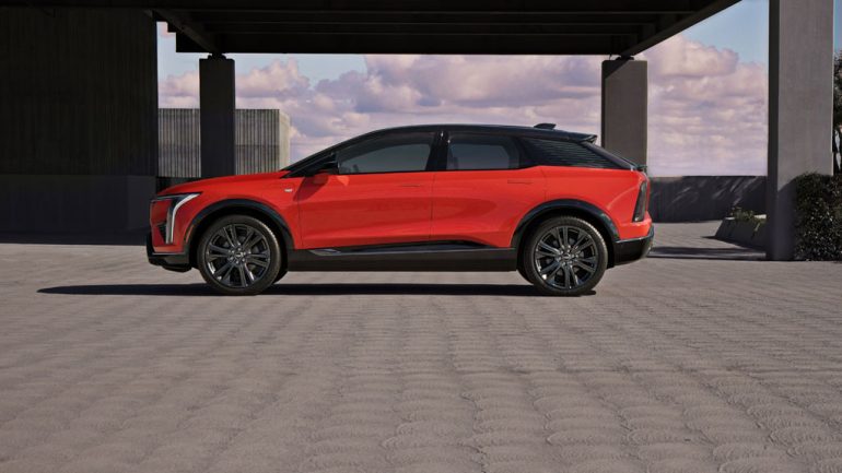 2026 Cadillac OPTIQ side