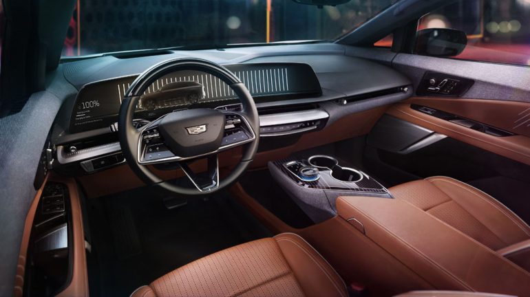 2026 Cadillac OPTIQ dashboard interior