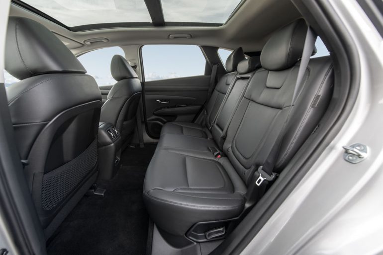 2026 Hyundai Tucson Plugin Hybrid back seats