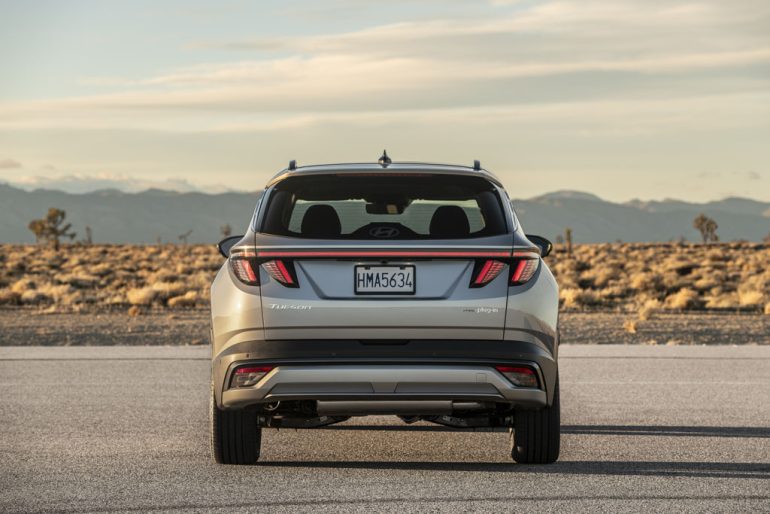 2026 Hyundai Tucson Plugin Hybrid rear