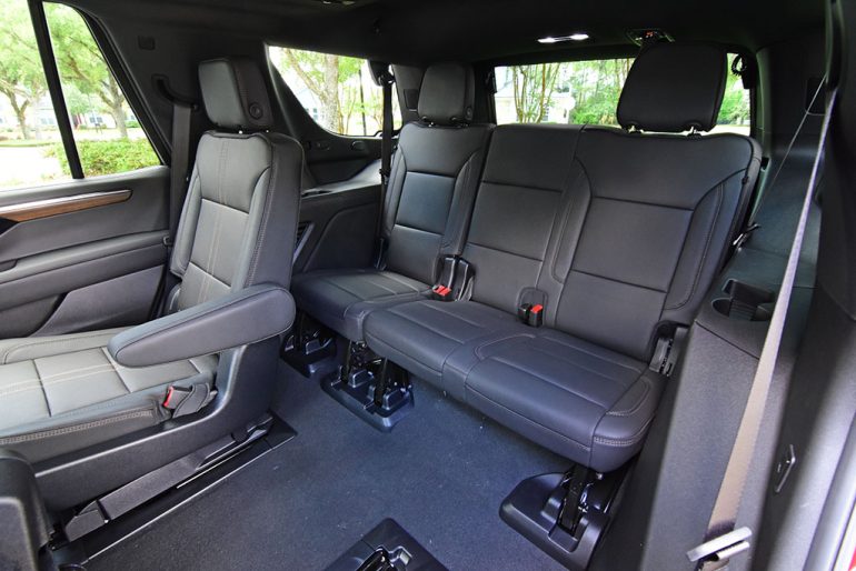 2027 Chevrolet Tahoe third row seats