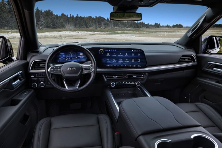 2027 Chevrolet Tahoe dashboard interior