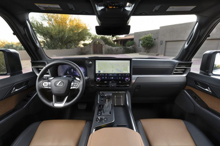 2026 lexus gx 550 dashboard interior
