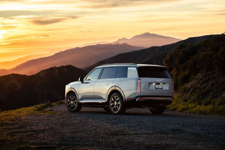 2027 Kia Telluride hybrid rear