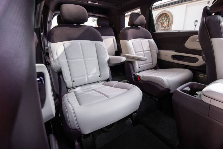 2027 Kia Telluride hybrid second row seats