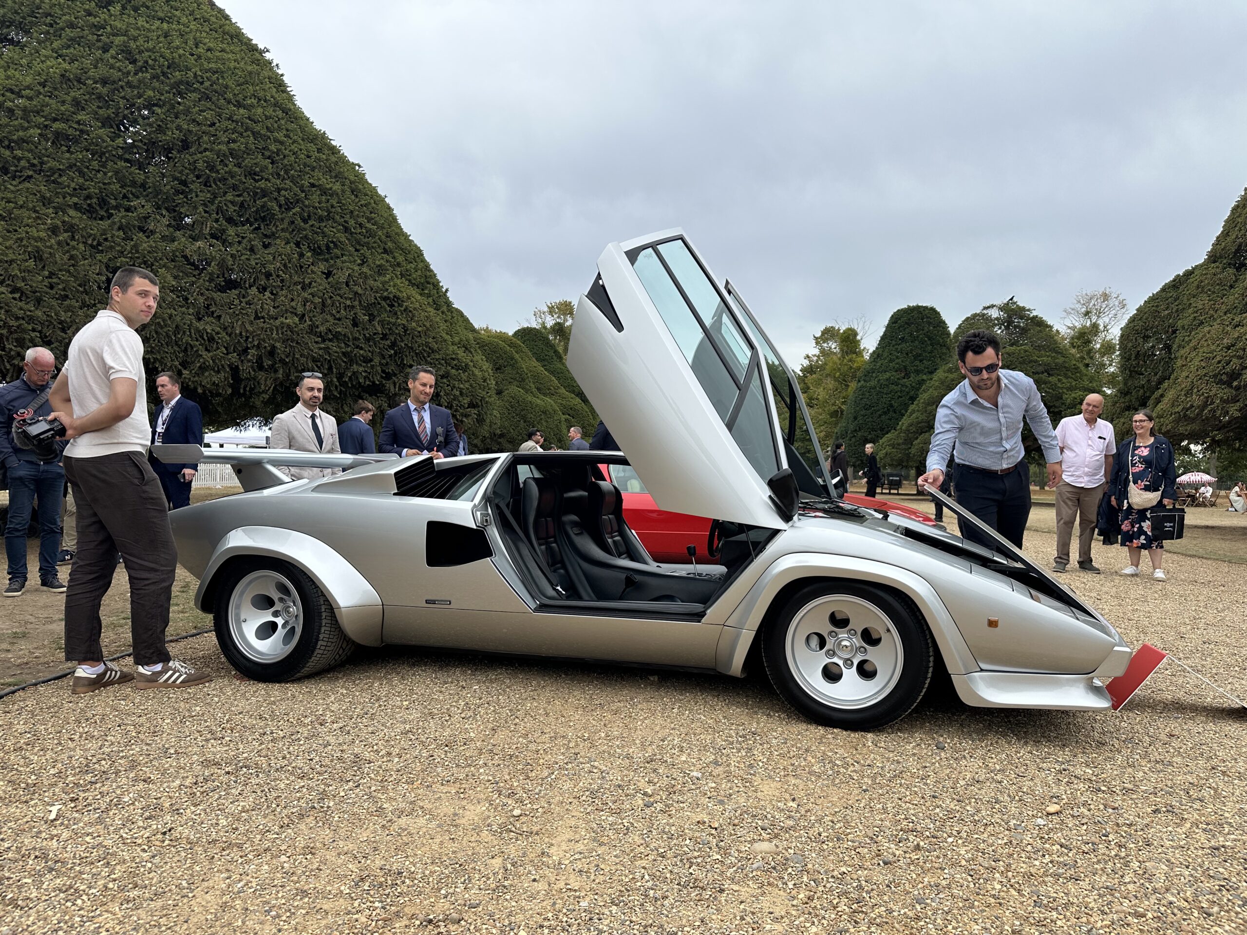1980 Lamborghini Countach LP400 S on show at the Concours of Elegance 2026